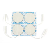BodyMed White Foam Carbon Electrodes- Package of 40