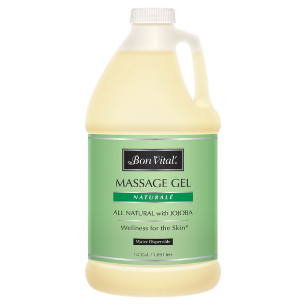 Bon Vital' Naturale Massage Gel 1/2 Gallon Bottle