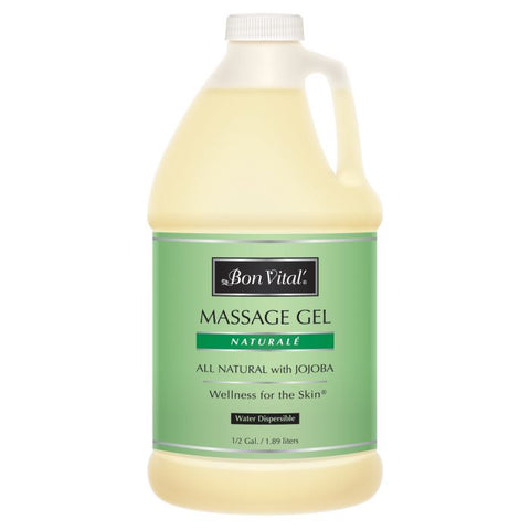 Bon Vital' Naturale Massage Gel 1/2 Gallon Bottle
