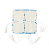 BodyMed White Foam Carbon Electrodes- Package of 40