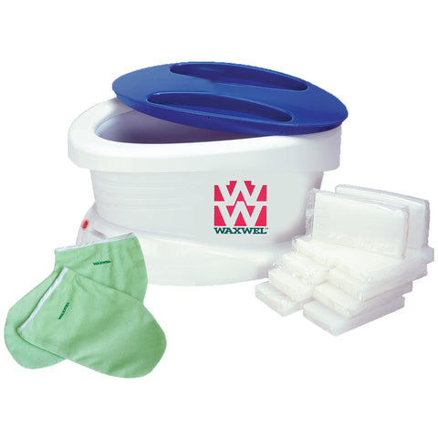 Waxwel Paraffin Bath Unit with Paraffin and Accessories (Unscented)
