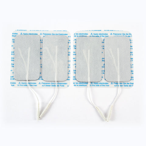 BodyMed Fabric Backed Self-Adhering Electrodes 1.5" x 3.5" Rectangle Package of 40